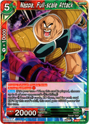 Nappa, Full-scale Attack - BT20-142 R - Power Absorbed - Card Cavern