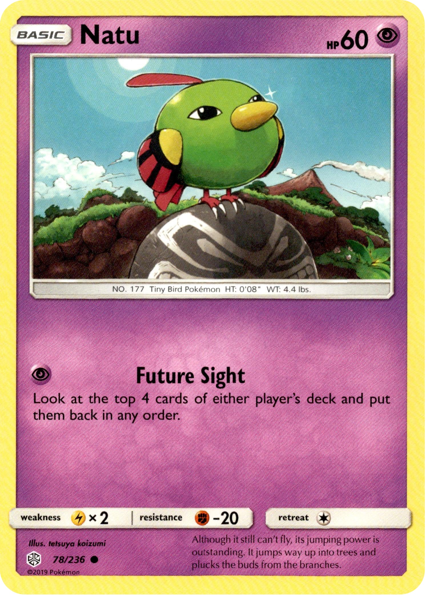 Natu - 78/236 - Cosmic Eclipse - Card Cavern
