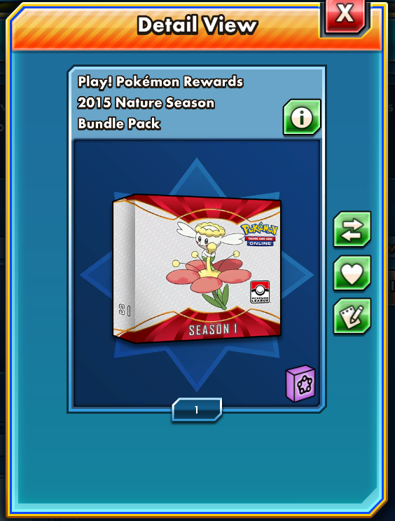 2015 Nature Season PTCGO Code - Card Cavern
