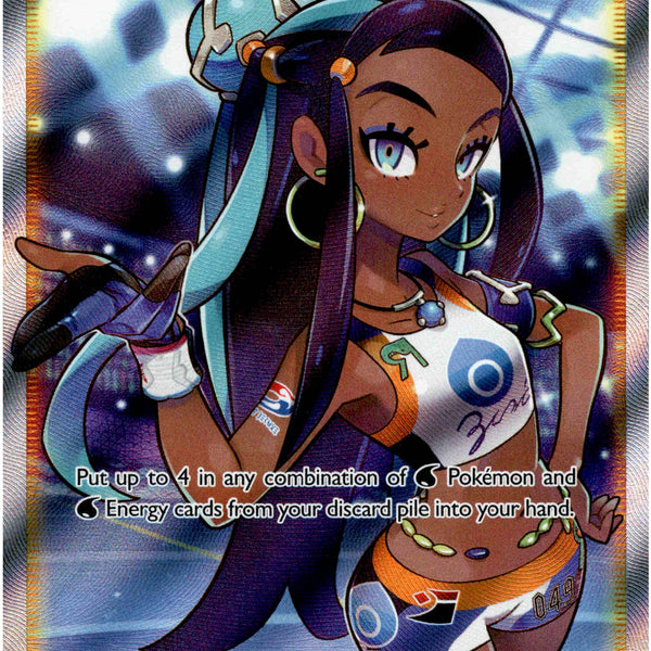Nessa Full Art - 183/185 - Vivid Voltage - Holo Card Cavern Trading Cards, LLC Nessa Full Art - 183/185 - Vivid Voltage - Holo Card Cavern Trading Cards, LLC
