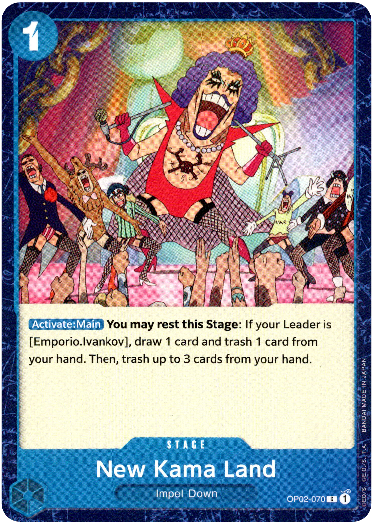 New Kama Land - OP02-070 - Paramount War - Card Cavern