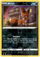 Nickit - 125/202 - Sword & Shield - Reverse Holo - Card Cavern