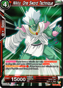 Nikky, One Sword Technique - BT21-030 - Wild Resurgence - Card Cavern