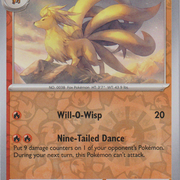 Ninetales - 029/197 - Obsidian Flames
