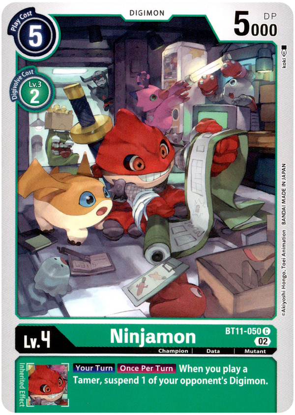 Ninjamon - BT11-050 C - Dimensional Phase - Card Cavern
