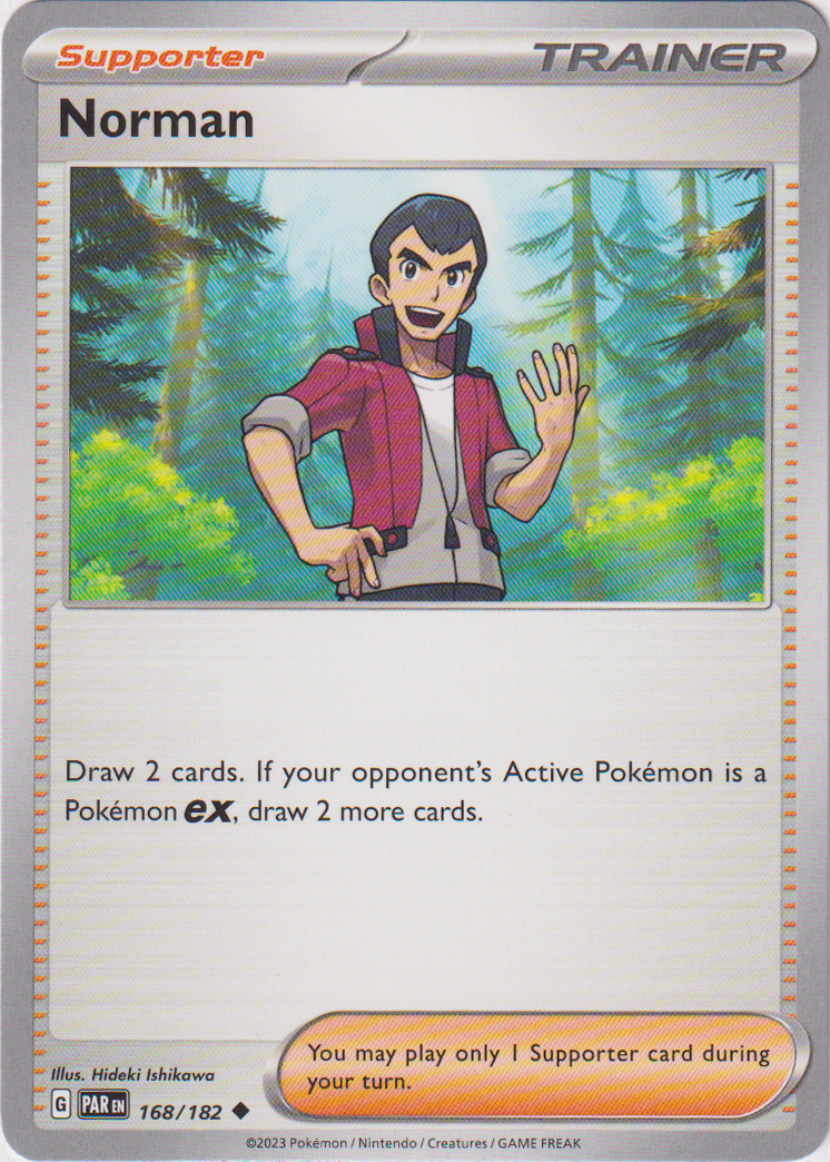 Norman - 168/182 - Paradox Rift - Card Cavern