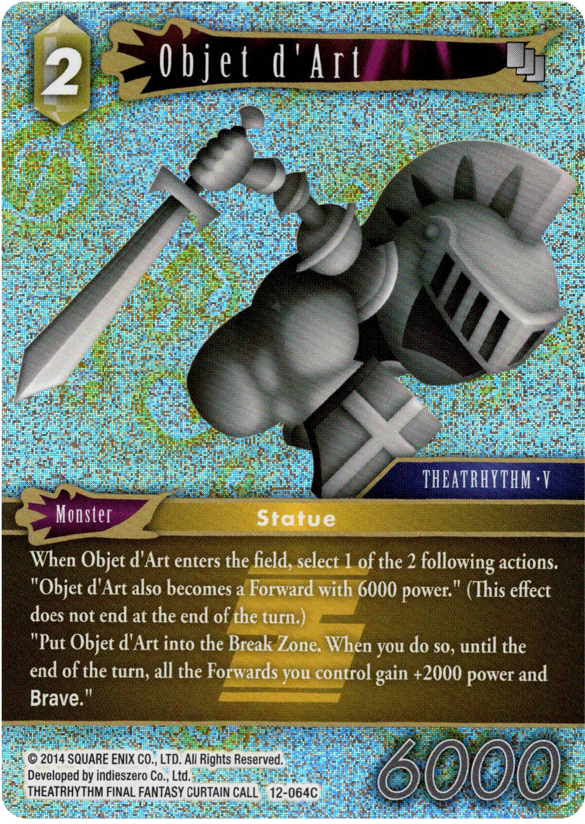 Objet d'Art - 12-064C - Opus XII - Foil - Card Cavern