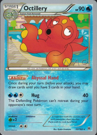 Octillery - 33/162 - 2018 World Championship - Card Cavern