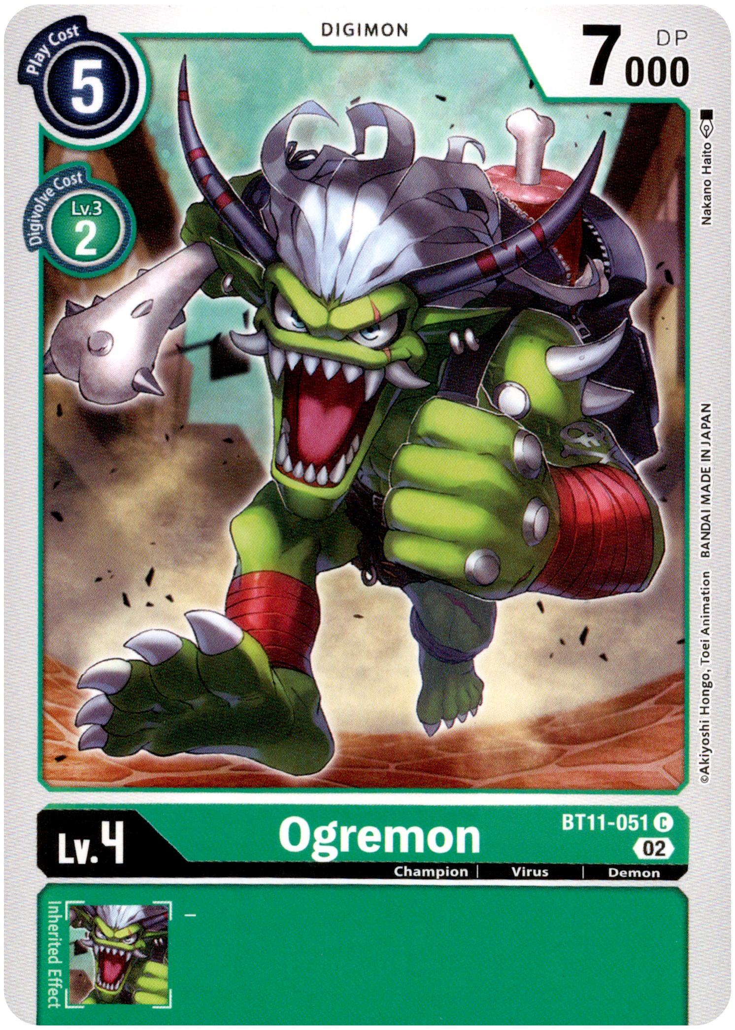 Ogremon - BT11-051 C - Dimensional Phase - Card Cavern