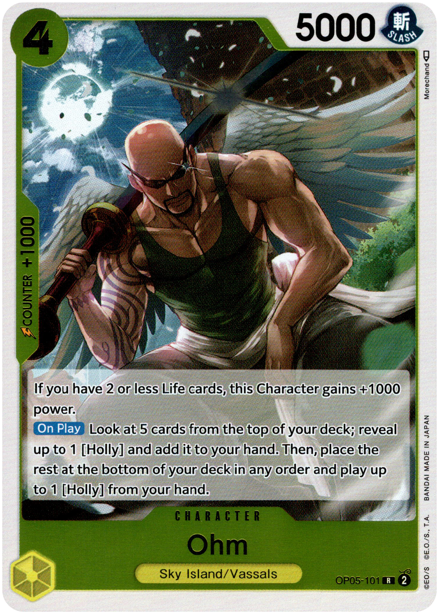 Ohm - OP05-101 - Awakening of the New Era - Foil - Card Cavern