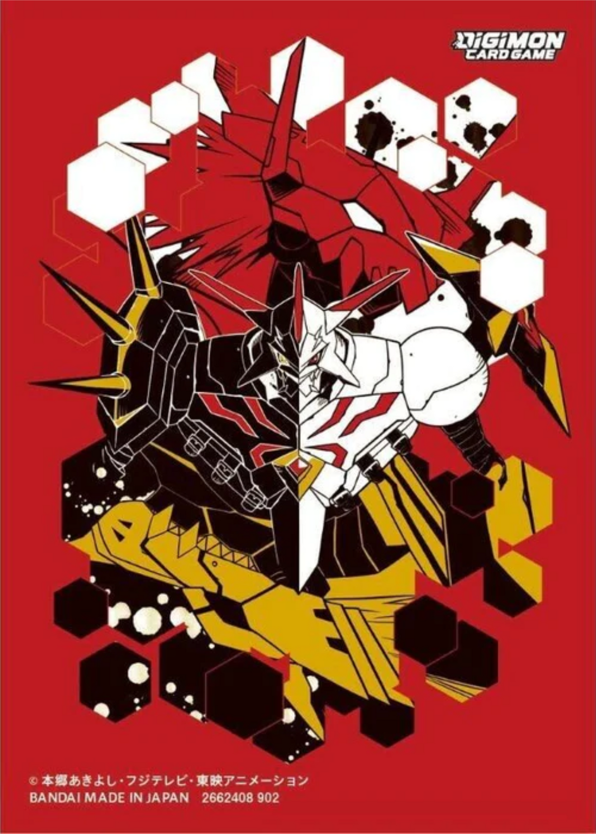Digimon Card Game Official Card Sleeves: Omnimon Alter-S 60 ct. - Bandai - Card Cavern