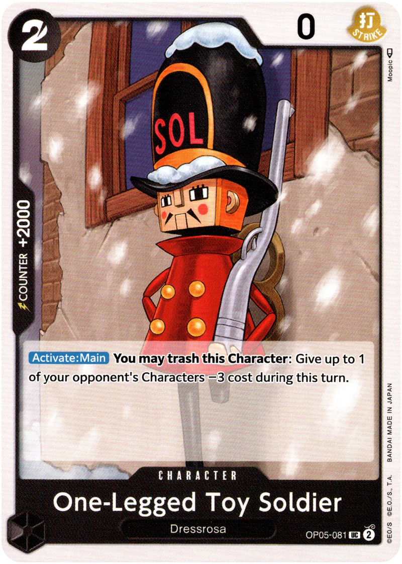One-Legged Toy Soldier - OP05-081 - Awakening of the New Era