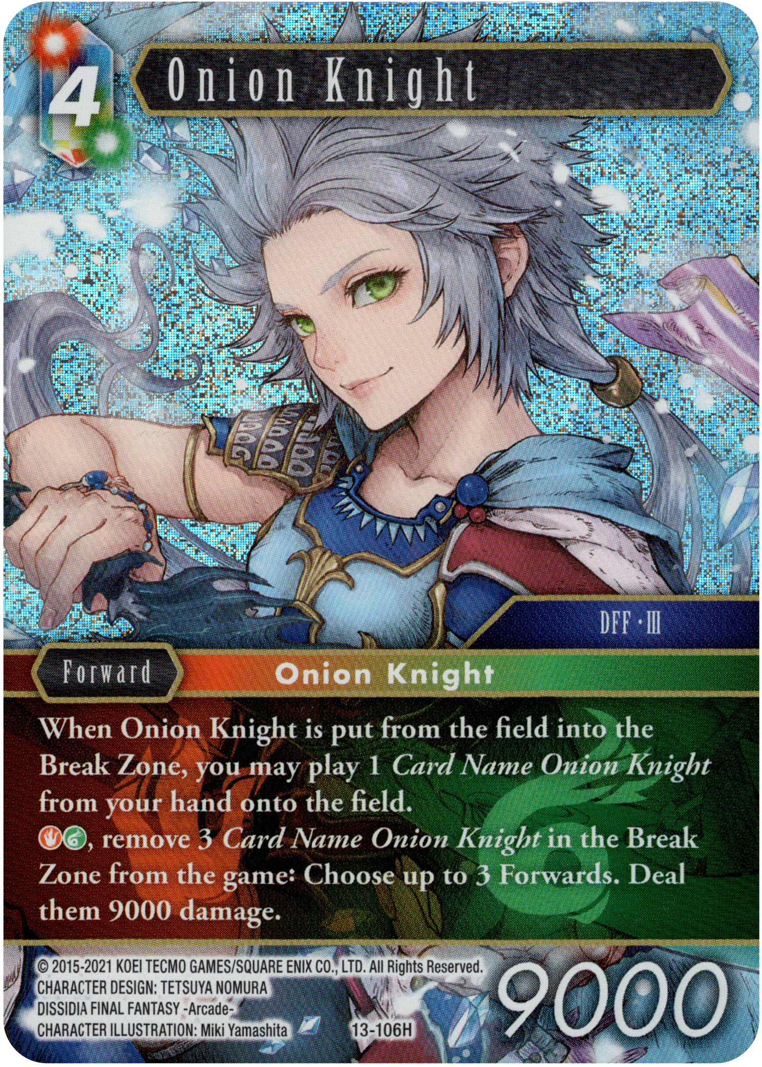 Onion Knight - 13-106H - Opus XIII - Foil - Card Cavern
