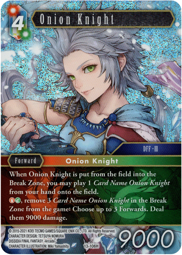 Onion Knight - 13-106H - Opus XIII - Foil - Card Cavern