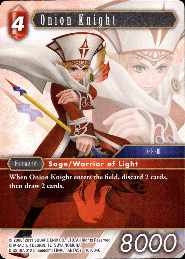 Onion Knight - 16-004C - Emissaries of Light - Card Cavern