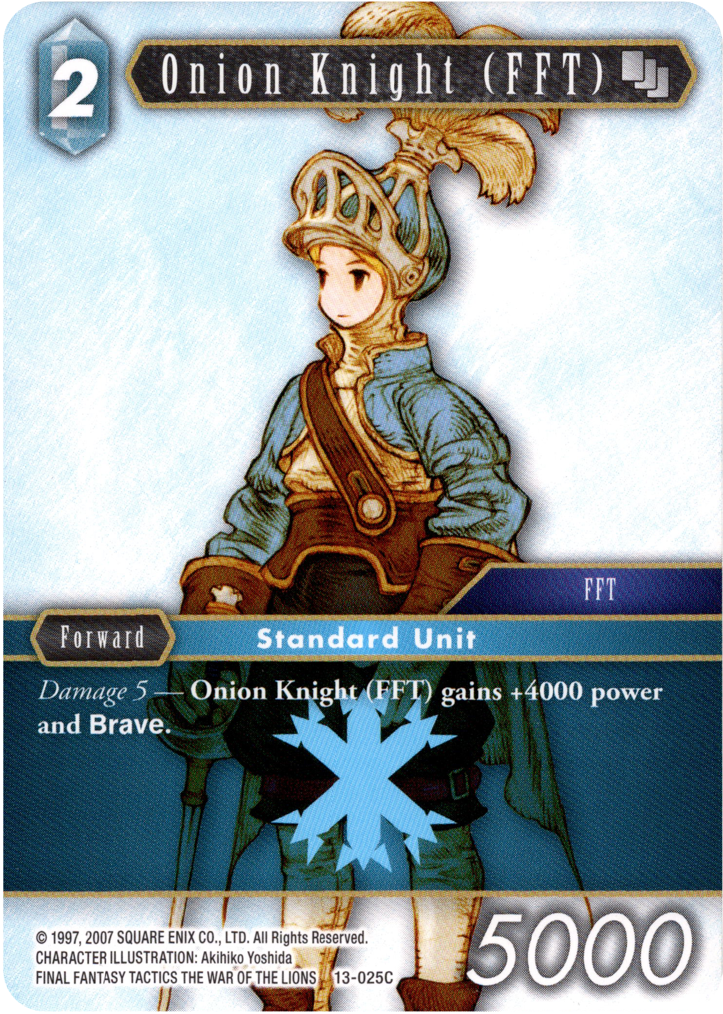 Onion Knight (FFT) - 13-025C - Opus XIII - Card Cavern