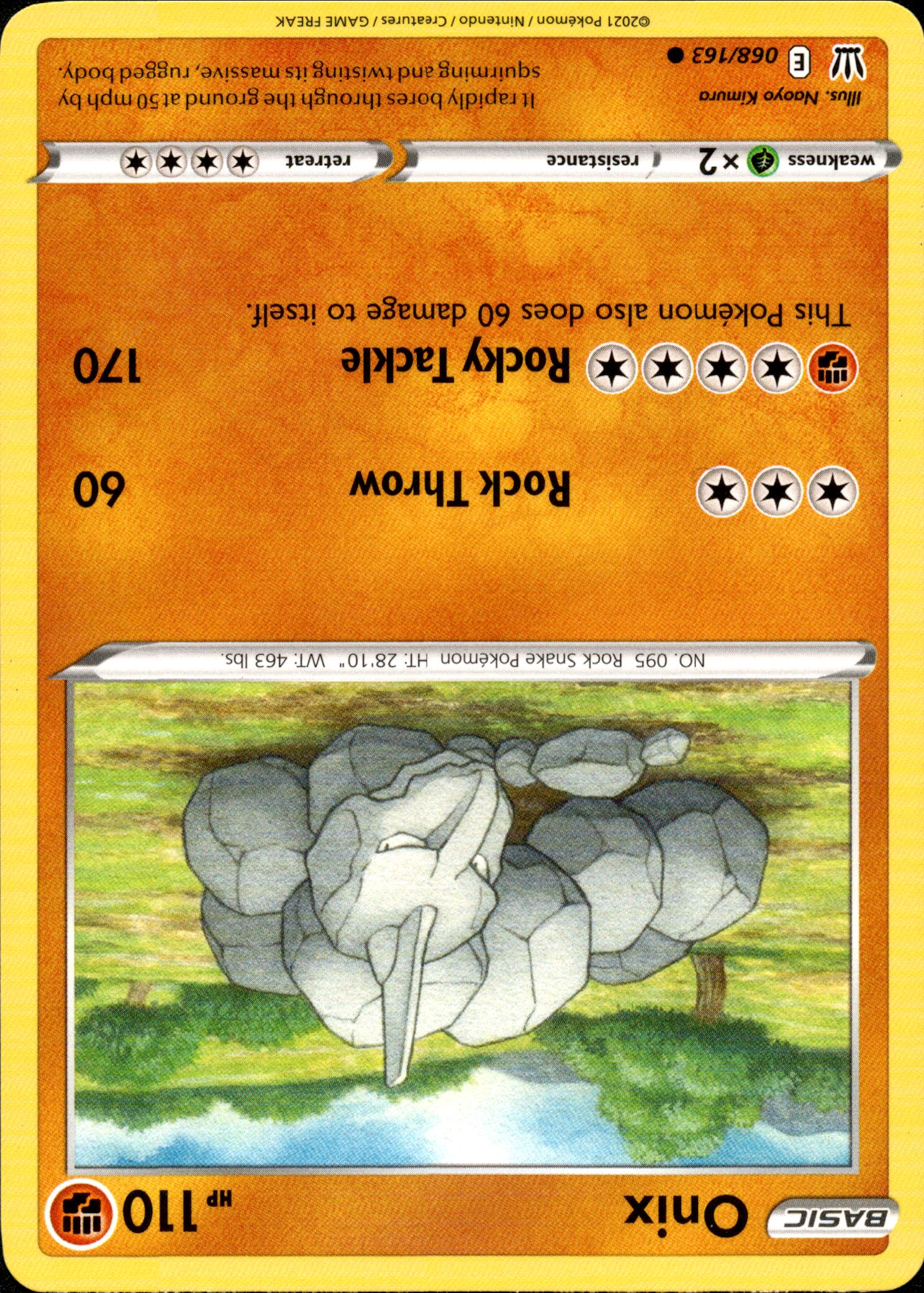 Onix - 068/163 - Battle Styles - Card Cavern
