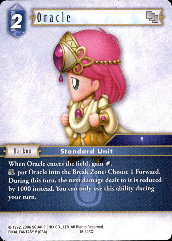 Oracle - 15-123C - Crystal Dominion - Card Cavern