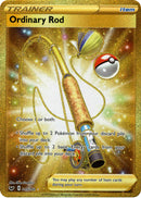 Ordinary Rod Secret Rare - 215/202 - Sword & Shield - Holo - Card Cavern