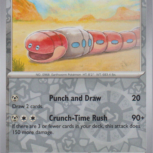 orthworm pokemon card value Orthworm - 138/182 - Paradox Rift