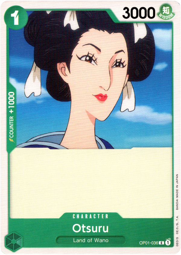 Otsuru - OP01-036 C - Romance Dawn - Card Cavern