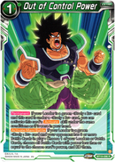 Out of Control Power - BT19-096 - Fighter's Ambition - Card Cavern