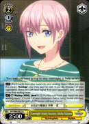 Overnight Study Session, Ichika Nakano - 5HY/W83-E017 - The Quintessential Quintuplets - Card Cavern