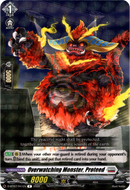 Overwatching Monster, Proteed - D-BT07/041EN - Raging Flames Against Emerald Storm - Card Cavern
