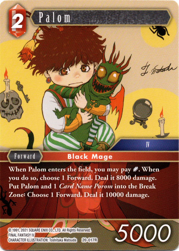 Palom - 20-017R - Dawn of Heroes - Card Cavern