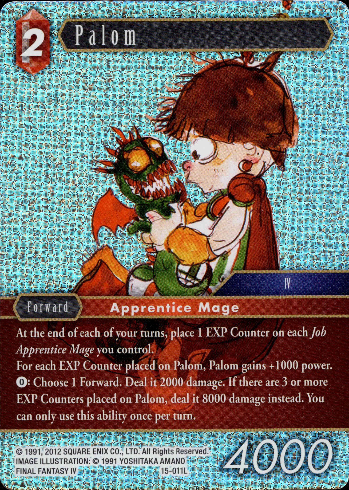 Palom - 15-011L - Crystal Dominion - Foil - Card Cavern