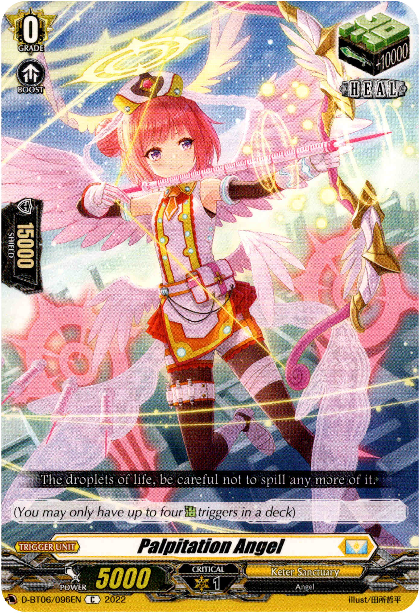 Palpitation Angel - D-BT06/096EN - Blazing Dragon Reborn - Card Cavern
