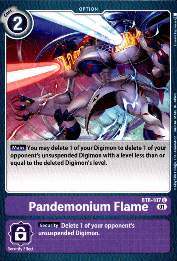 Pandemonium Flame - BT8-107 U - New Awakening - Card Cavern