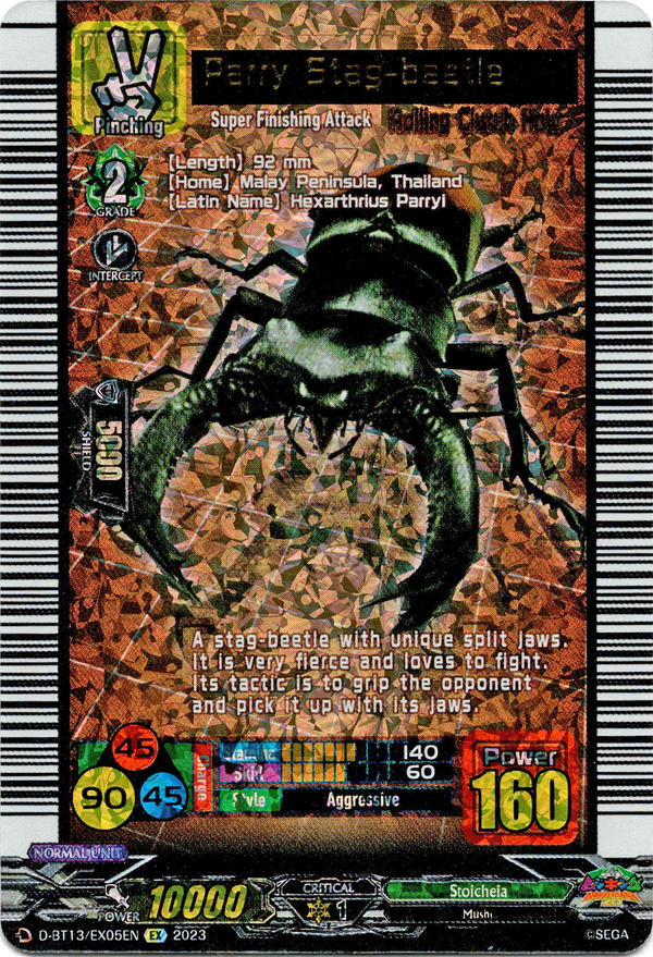 Parry Stag-beetle - D-BT13/EX05EN - Flight of Chakrabarthi - Card Cavern