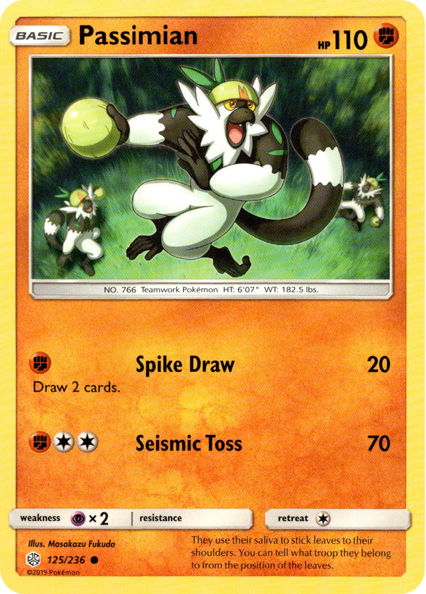 Passimian - 125/236 - Cosmic Eclipse - Card Cavern