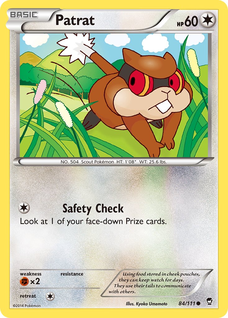 Patrat - 84/111 - Furious Fists - Card Cavern