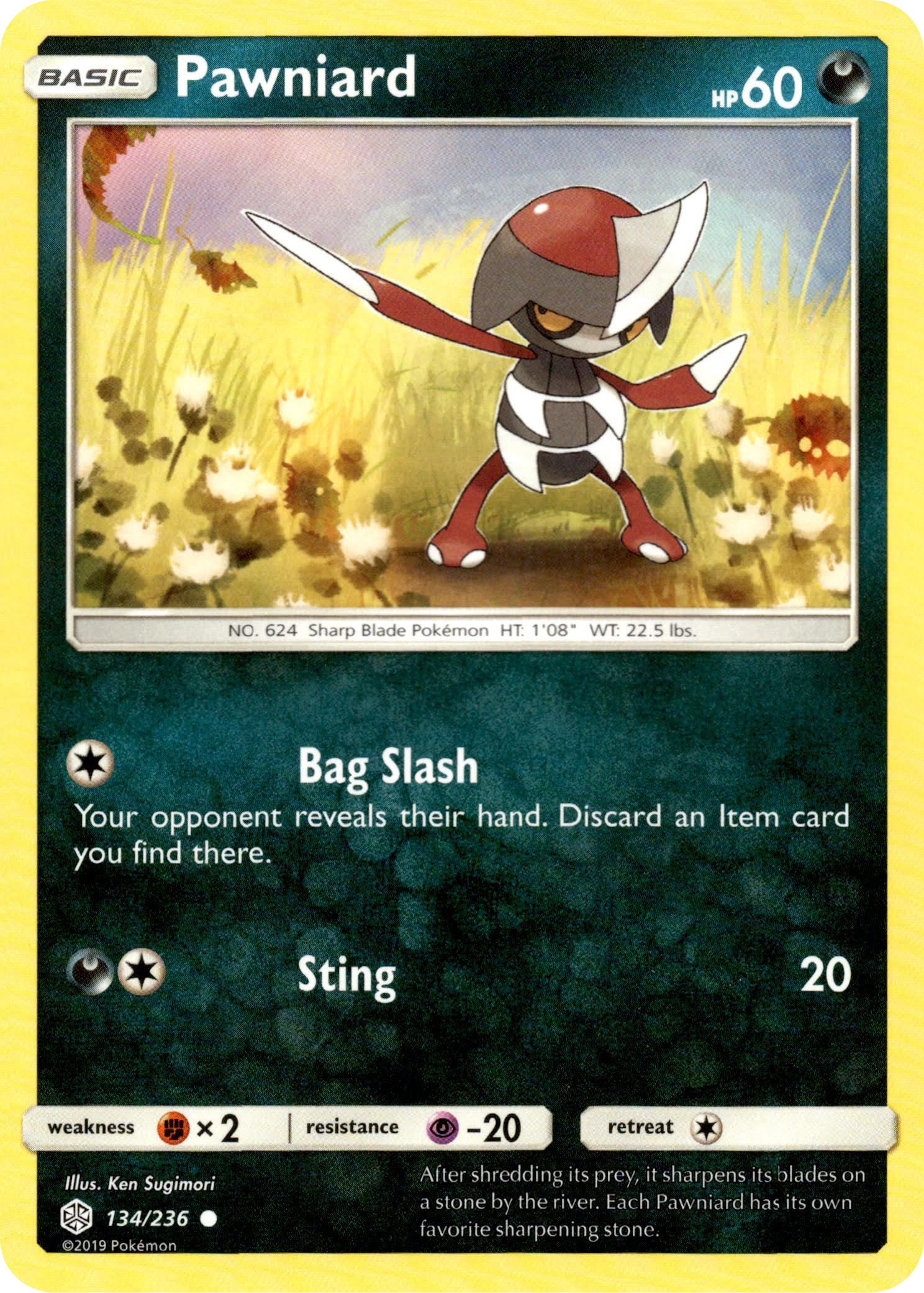 Pawniard - 134/236 - Cosmic Eclipse - Card Cavern