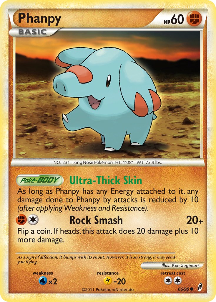 Phanpy - 66/95 - Call of Legends - Card Cavern