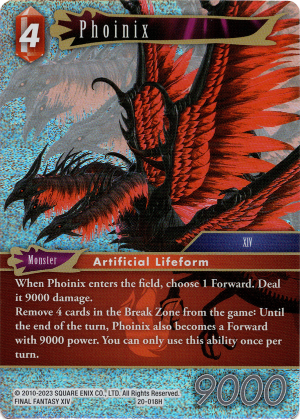 Phoinix - 20-018H - Dawn of Heroes - Foil - Card Cavern