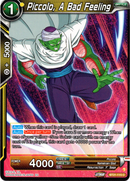 Piccolo, A Bad Feeling - BT21-115 - Wild Resurgence - Card Cavern