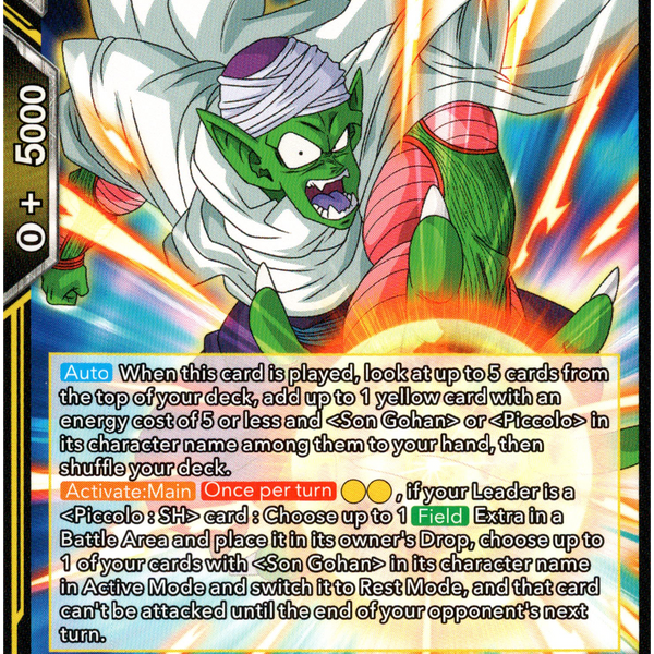 Piccolo // Piccolo, Yet Unseen Power BT19101 Fighter's, 45 OFF