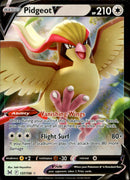 Pidgeot V - 137/196 - Lost Origin - Holo - Card Cavern