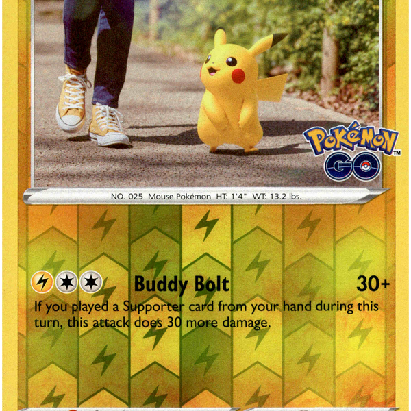 pikachu pokemon go card 27 2022 Pokemon Sword & Shield Pokemon GO Tins Holo Pikachu #27 PSA 10 GEM MINT on Fanatics Collect
