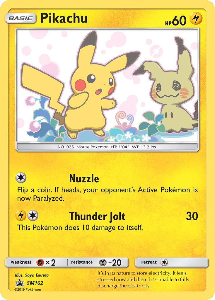 Pikachu - SM162 - Sun & Moon Promo - Card Cavern