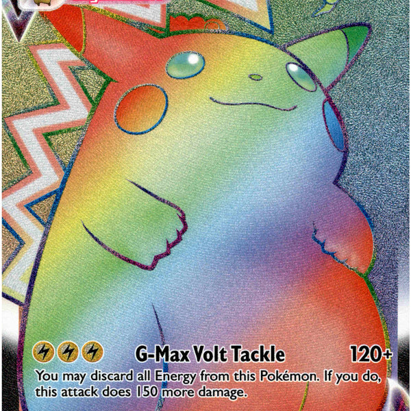 Pikachu VMAX Hyper Rare - 188/185 - Vivid Voltage - Holo Card Cavern Trading Cards, LLC Pikachu VMAX Hyper Rare - 188/185 - Vivid Voltage - Holo Card Cavern Trading Cards, LLC