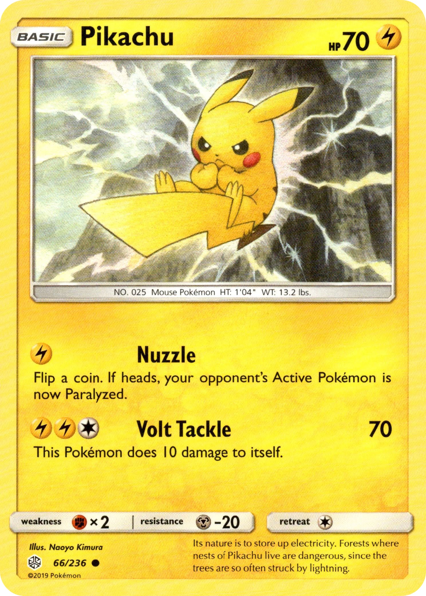 Pikachu - 66/236 - Cosmic Eclipse - Card Cavern