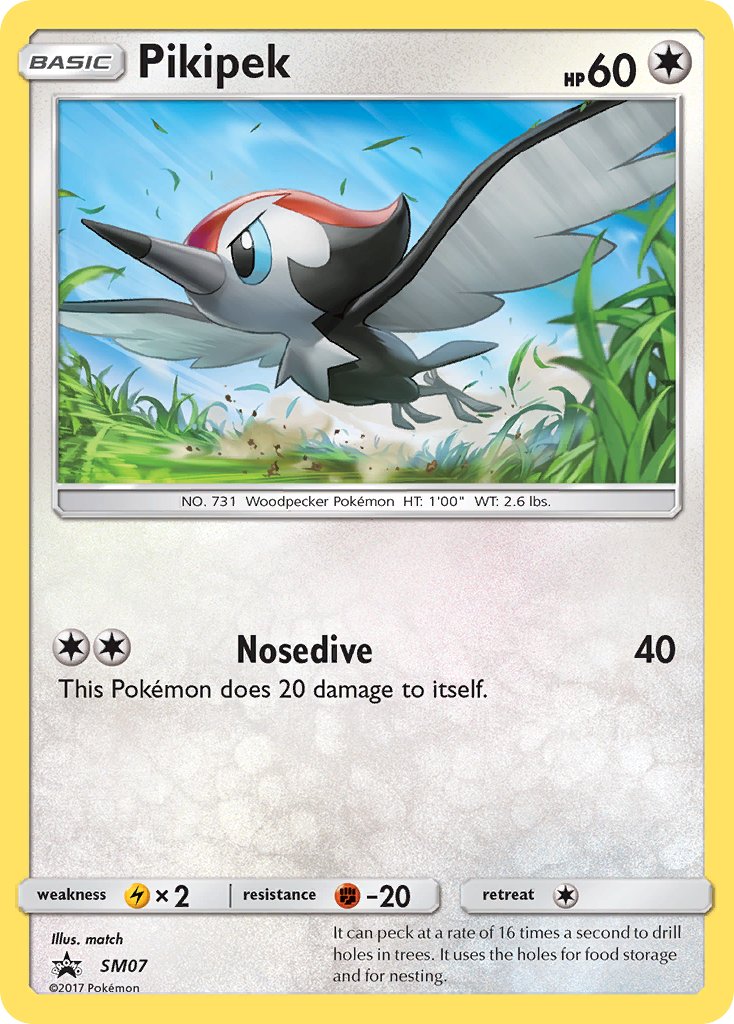 Pikipek - SM07 - Sun & Moon Promo - Card Cavern
