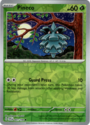 Pineco - 001/198 - Scarlet & Violet - Reverse Holo - Card Cavern