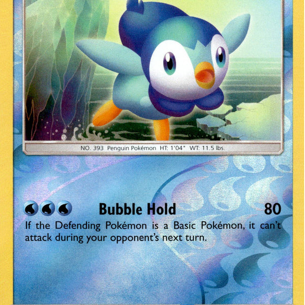 piplup holographic card 2007 Diamond and Pearl Reverse Holo Stamped 93/130 Pokemon TCG PSA 4 Preserved in a tamper Piplup - 54/236 - Cosmic