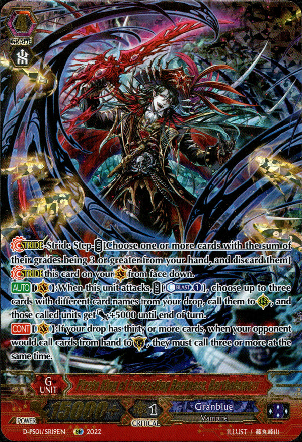 Pirate King of Everlasting Darkness, Bartholomew - D-PS01/SR19EN - P Clan Collection 2022 - Card Cavern