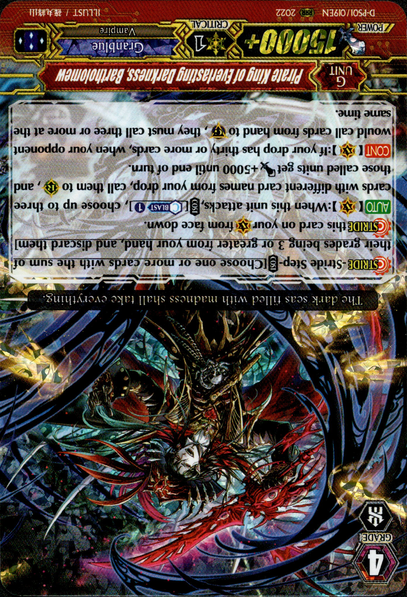Pirate King of Everlasting Darkness, Bartholomew - D-PS01/019EN - P Clan Collection 2022 - Card Cavern